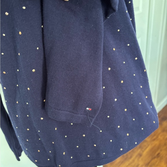 Tommy Hilfiger Dark Blue Knit with Gold Details - Picture 3 of 7